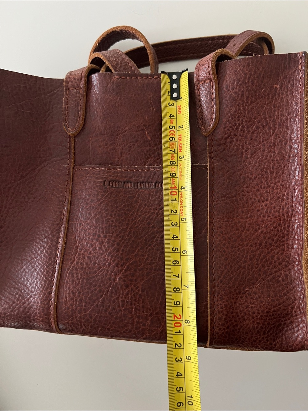 Portland Leather Goods Crossbody Tote - Picture 7 of 8